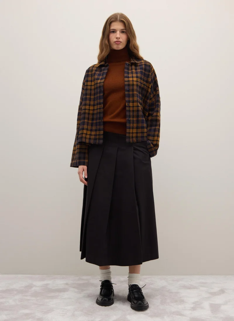 Ovs OVS Multicolour Pure Cotton Plaid Regular Fit Shirt